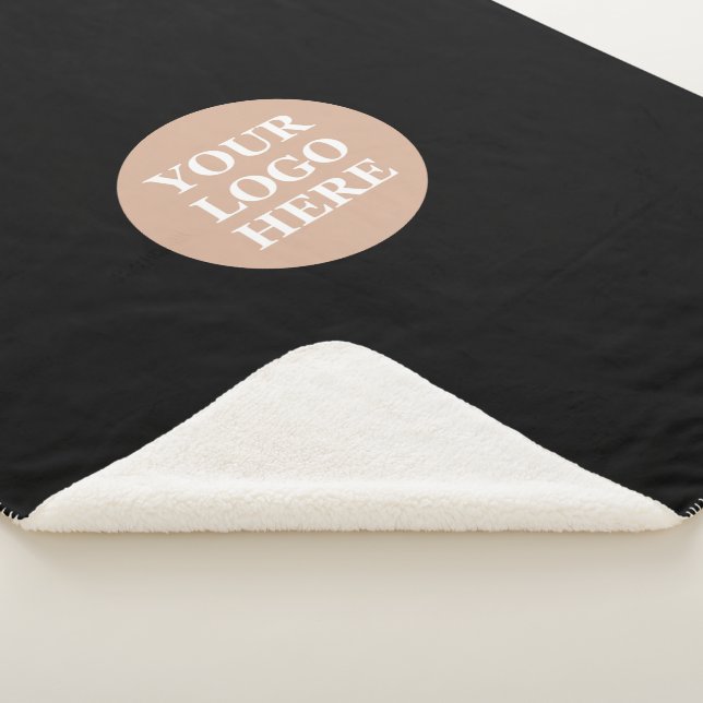 Personalisiert, stilvoll, modern und minimalistisc sherpadecke (3/4)