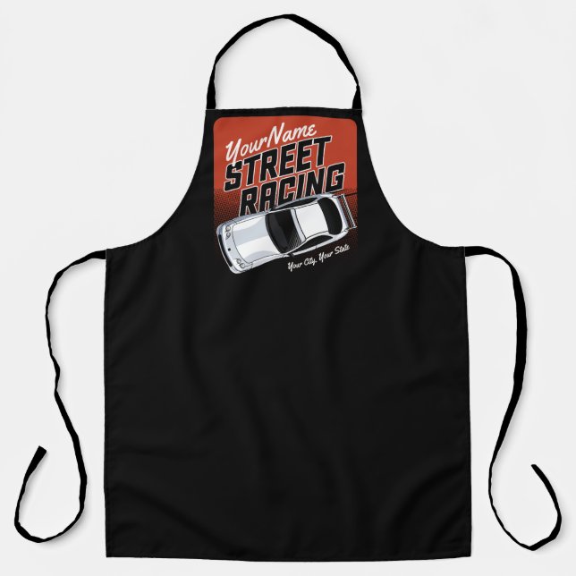 Personalisiert Street Racing Race Auto Motorsport Schürze (Vorderseite)