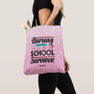 Personalisiert Student Krankenschwester Survivor R Tasche