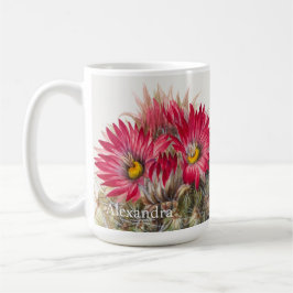 Personalisiert Südwest Rote Blume Cactus Cacti Kaffeetasse