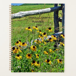 Personalisiert Summer Wildblumen Blue Ridge USA Planer