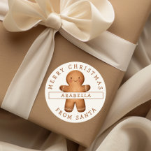 Personalisiert Sweet Gingerbread Mann Weihnachten