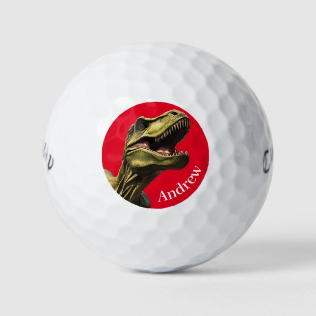 Personalisiert T.rex Callaway Warbird Golf Balls Golfball (Vorderseite)