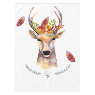 Personalisiert Tablecloth boho hacken Buck Head Br Tischdecke