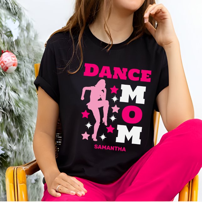 Personalisiert Tanztag Mama Muttertag T-Shirt (Von Creator hochgeladen)