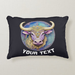 Personalisiert Taurus Zodiac Dekokissen