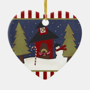 Personalisiert Teacher Holiday Geschenk Keramik Keramik Ornament