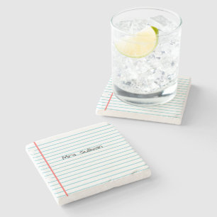 Personalisiert Teacher Stone Untersetzer