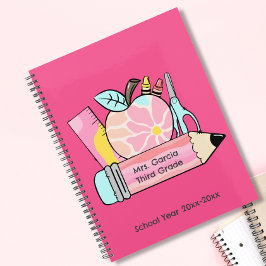 Personalisiert Teacher Themenplaner Planer