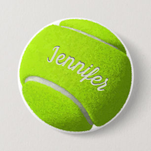 Personalisiert Tennis Ball Button