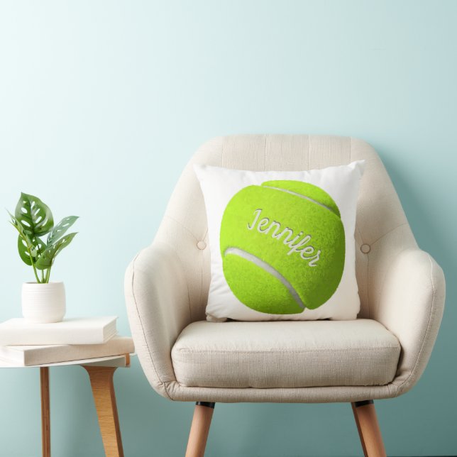 Personalisiert Tennis Ball Kissen (Stuhl )