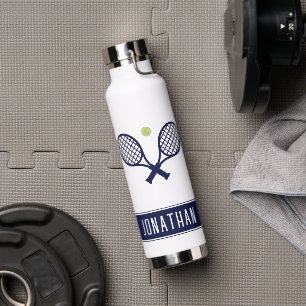 Personalisiert Tennis Player Individuelle Name Ten Trinkflasche