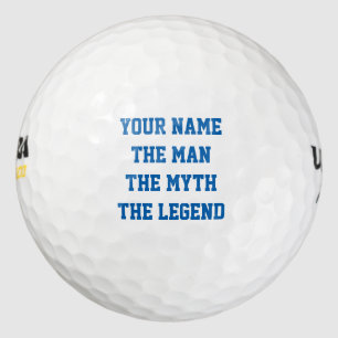 Personalisiert The man myth legendäre Golf Ball Se