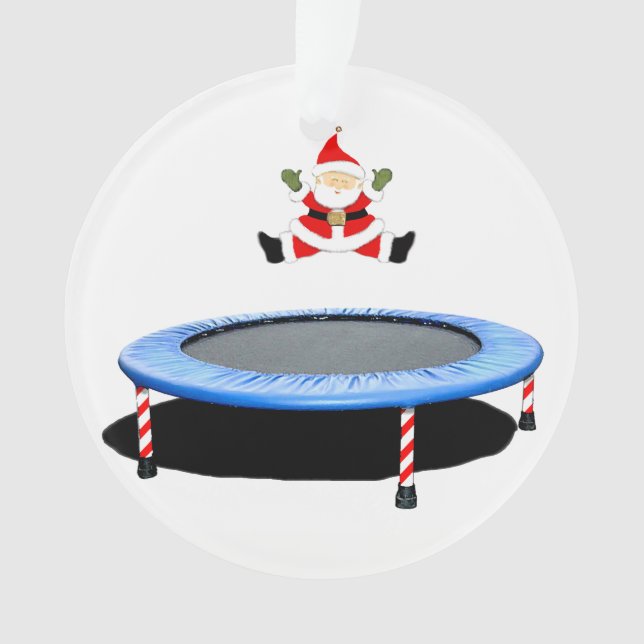 Personalisiert Trampolin Ornament (Vorderseite)