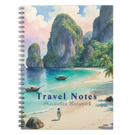 Personalisiert Travel Philippines Notebook - Notizblock