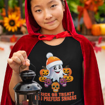 Personalisiert Trick oder Treat Boo Funny Hallowee