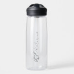 Personalisiert Trinkflasche<br><div class="desc">Fügen Sie Ihren Namen zu dieser Wasserflasche für eine personalisierte Gastgeschenk Hochzeit, ein Brautparty oder einfach nur für den Alltag!</div>