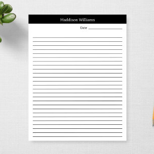 Personalisiert, um benutzerdefinierte Planer-Stati Notizblock