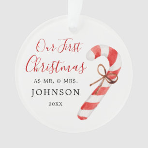 Personalisiert unsere erste Weihnachtsfeier, Mrs.  Ornament