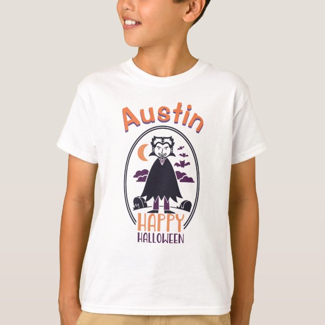 Personalisiert Vampire T-Shirt (Vorderseite)