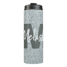 Personalisiert verzinktes Metallaussehen Thermosbecher