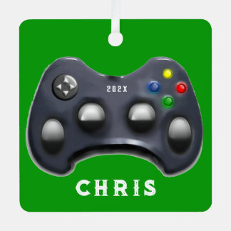 Personalisiert-Video-Gamer-Metallverzierung Ornament Aus Metall