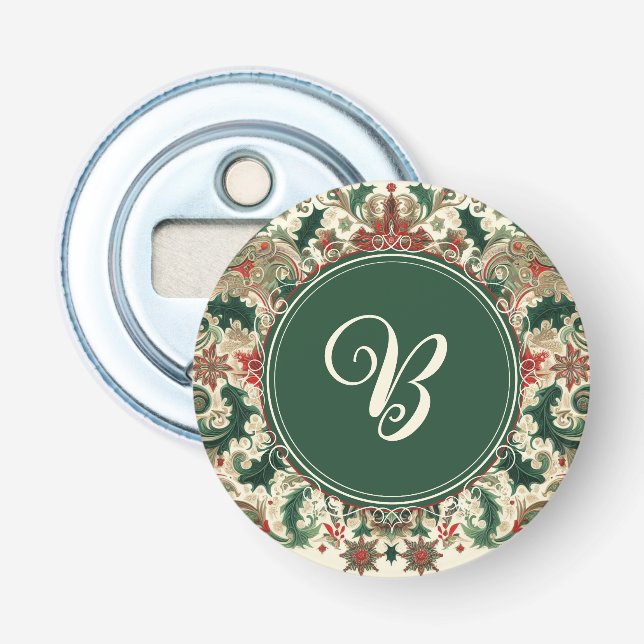 Personalisiert Viktorianisch/klassisch/Vintage Wei Flaschenöffner (Vorderseite)