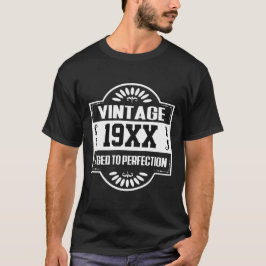 PERSONALISIERT VINTAG 19XX JAHRE BIS ZUR PERFEKTIO T-Shirt