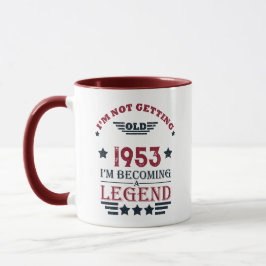 Personalisiert Vintagen 70. Geburtstag Tasse