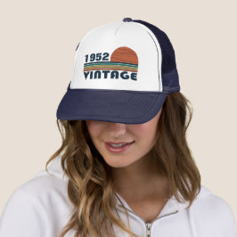 Personalisiert Vintagen 70. Geburtstag Truckerkappe