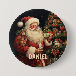Personalisiert Vintager Name Button