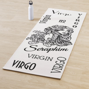 Personalisiert Virgo Zodiac Yoga Mat Yogamatte