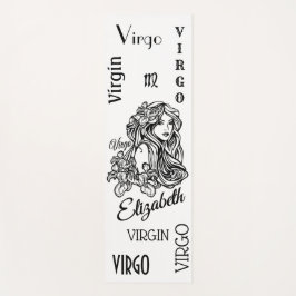 Personalisiert Virgo Zodiac Yoga Mat Yogamatte