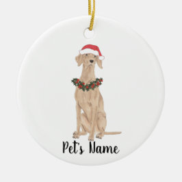 Personalisiert Vizsla Keramik Ornament