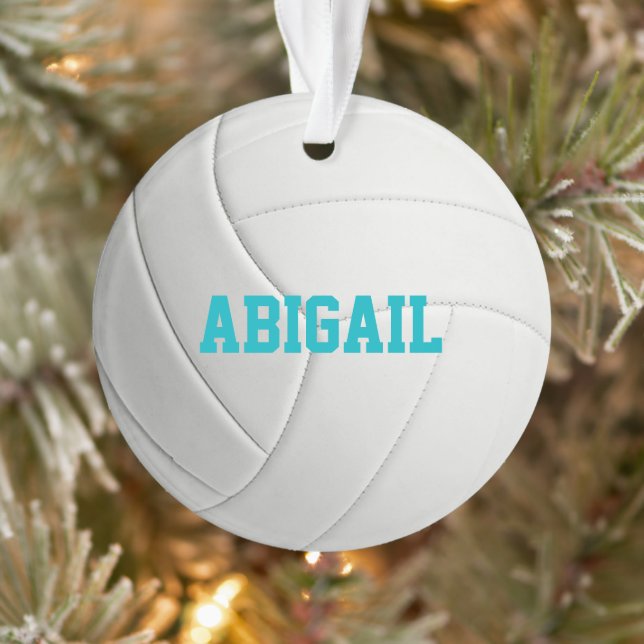 Personalisiert Volleyball Ornament (Baum)