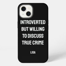 Personalisiert vorgestellt True Crime Fan