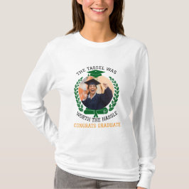 Personalisiert war die Tassel das Foto der Hassle  T-Shirt