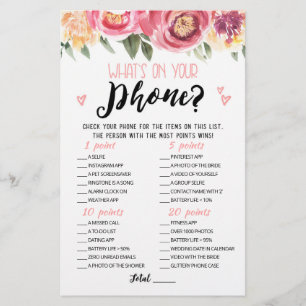 Personalisiert Was ist auf Ihrem Handy Hen Party S