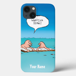 Personalisiert Was macht ihr? Cartoon Case-Mate iPhone Hülle