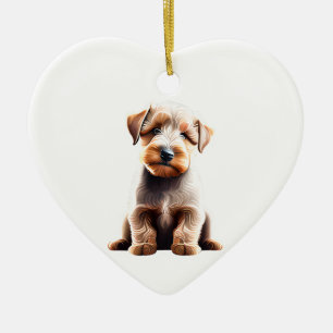 Personalisiert Wheaten Terrier Welppy Keramik Ornament