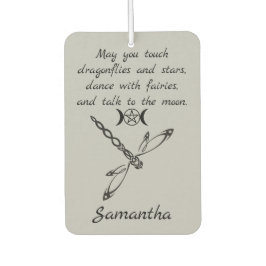 Personalisiert Wicca Dragonfly Autolufterfrischer