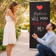 Personalisiert wirst du mir einen Heiratsvorschlag