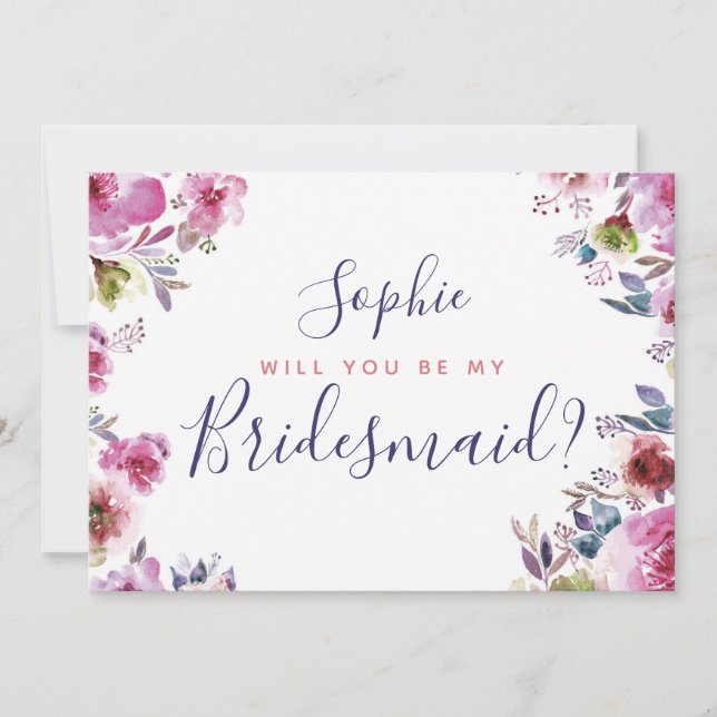Personalisiert wirst du sein? Hochzeitskarte Einladung (Vorderseite)