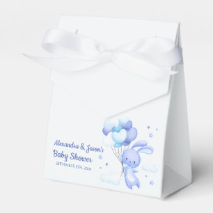 Personalisiert Woodland Bunny Baby Dusche Geschenkschachtel