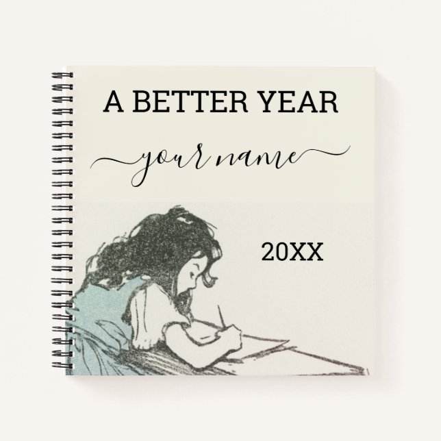 Personalisiert Writer's Journal Notizbuch (Vorderseite)