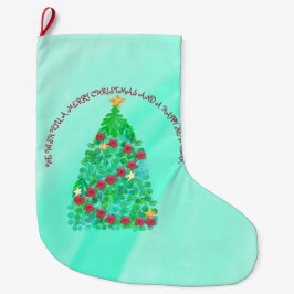 PERSONALISIERT WÜNSCHEN WIR IHNEN EINEN KLEINEN CH GROßER WEIHNACHTSSTRUMPF
