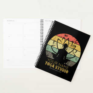 Personalisiert Yoga Studio Fitness Instructor Guru Planer