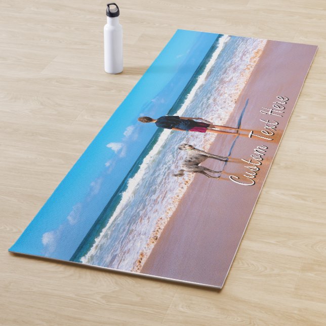 Personalisiert Yogmatte für Ihr Foto mit benutzerd Yogamatte (Beispiel)