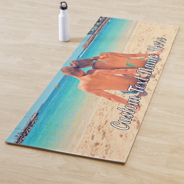 Personalisiert Yogmatte für Ihr Foto mit benutzerd Yogamatte (Beispiel)