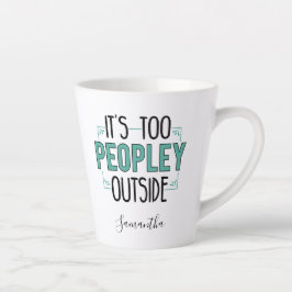 Personalisiert zu Leuten Outside Einführung Gag Milchtasse